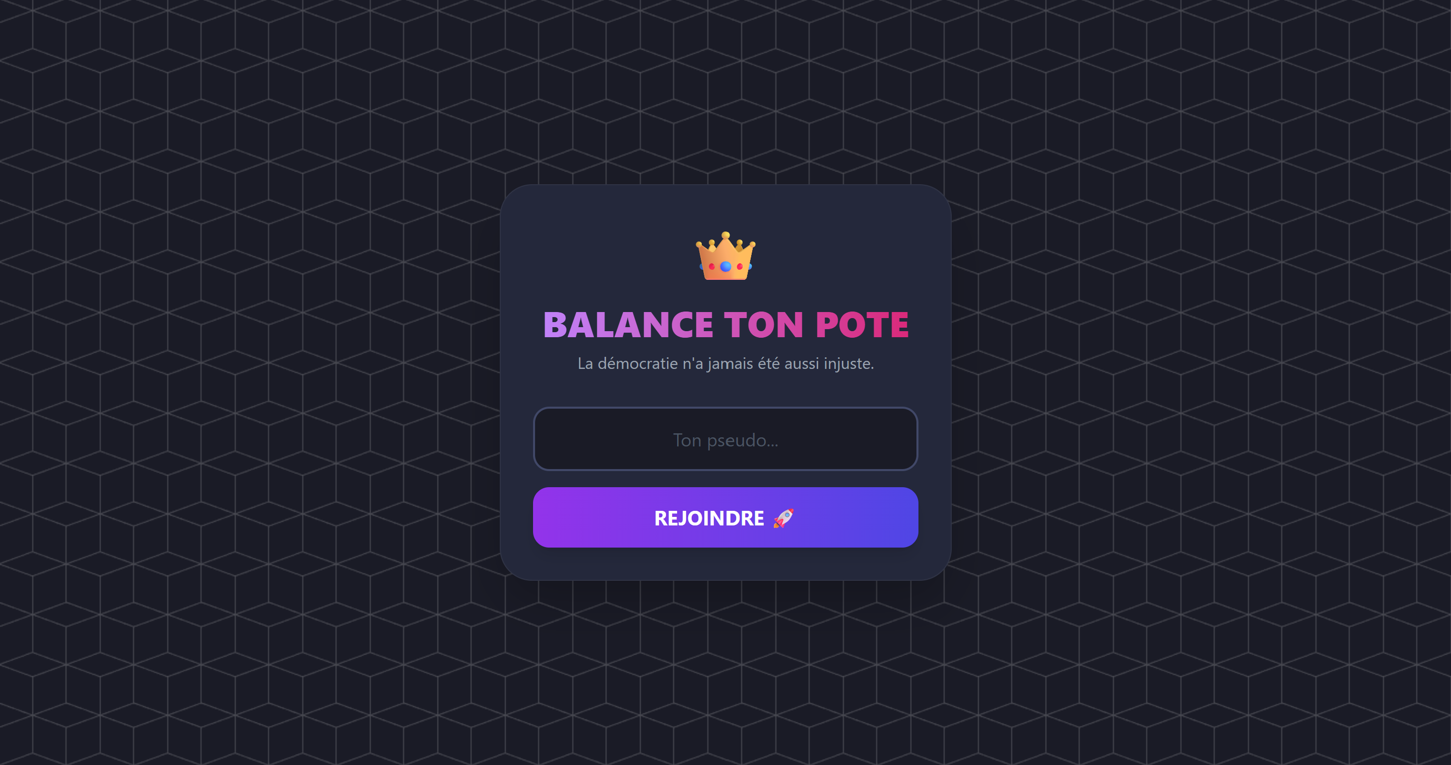 Balance ton pote